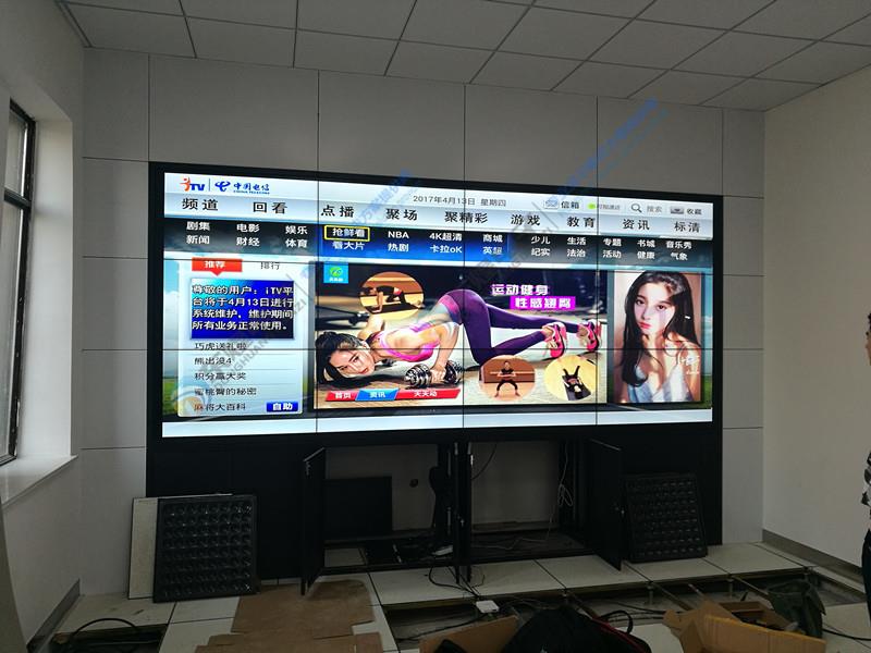 扬州民宿监控机房46寸3.5mm 3*4拼接屏
